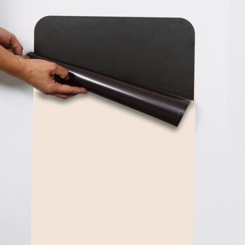 Tableau magnetique rectangle beige rose  - taille s 5