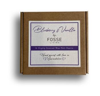 Blueberry & Vanilla Soy Wax Melts : Naturel, sans plastique et très parfumé Lot de 16 4