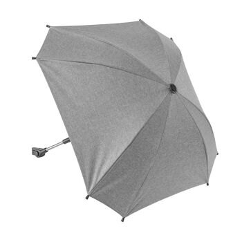 ShineSafe+ parasol pour poussette, gris-mélange 1