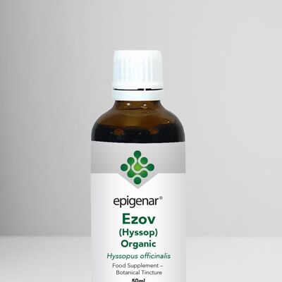 Ezov (Hyssop) Organic Tincture 50ml