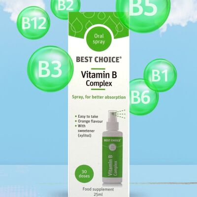 Best Choice Vitamin B Complex Oral Spray 25ml