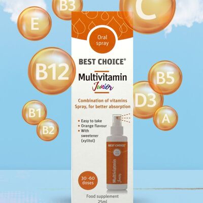 Best Choice Multivitamin Junior Oral Spray (from age 3 upwards) 25ml