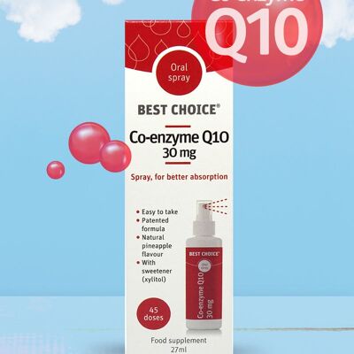 Best Choice Co-enzyme Q10 30mg Oral Spray 27ml