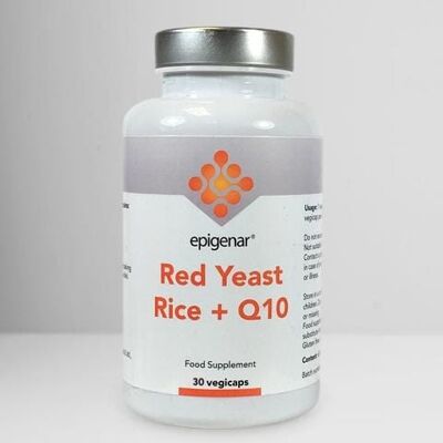 Epigenar Red Yeast Rice + Q10 - 30 Capsules | 30 Day Supply