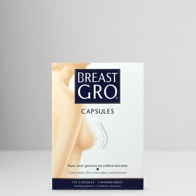 BreastGro Capsules - 1 Month (135 Capsules)