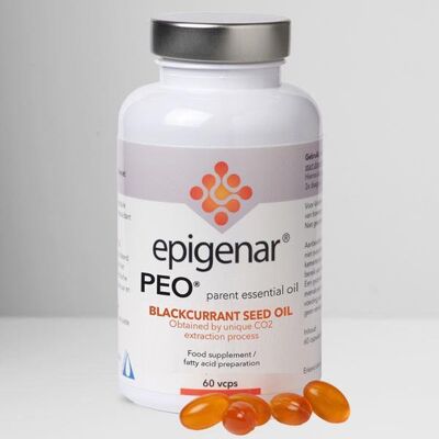 Epigenar PEO Blackcurrant Seed Oil - 60 Vegicapsules | 10 - 15 Day Supply