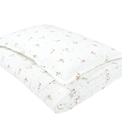 ENSEMBLE DE LITERIE COTON OIE TAILLE-XL--4-6 ans