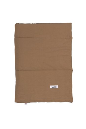 COUETTE COTON LAVÉ CAMEL M-1-2 ans