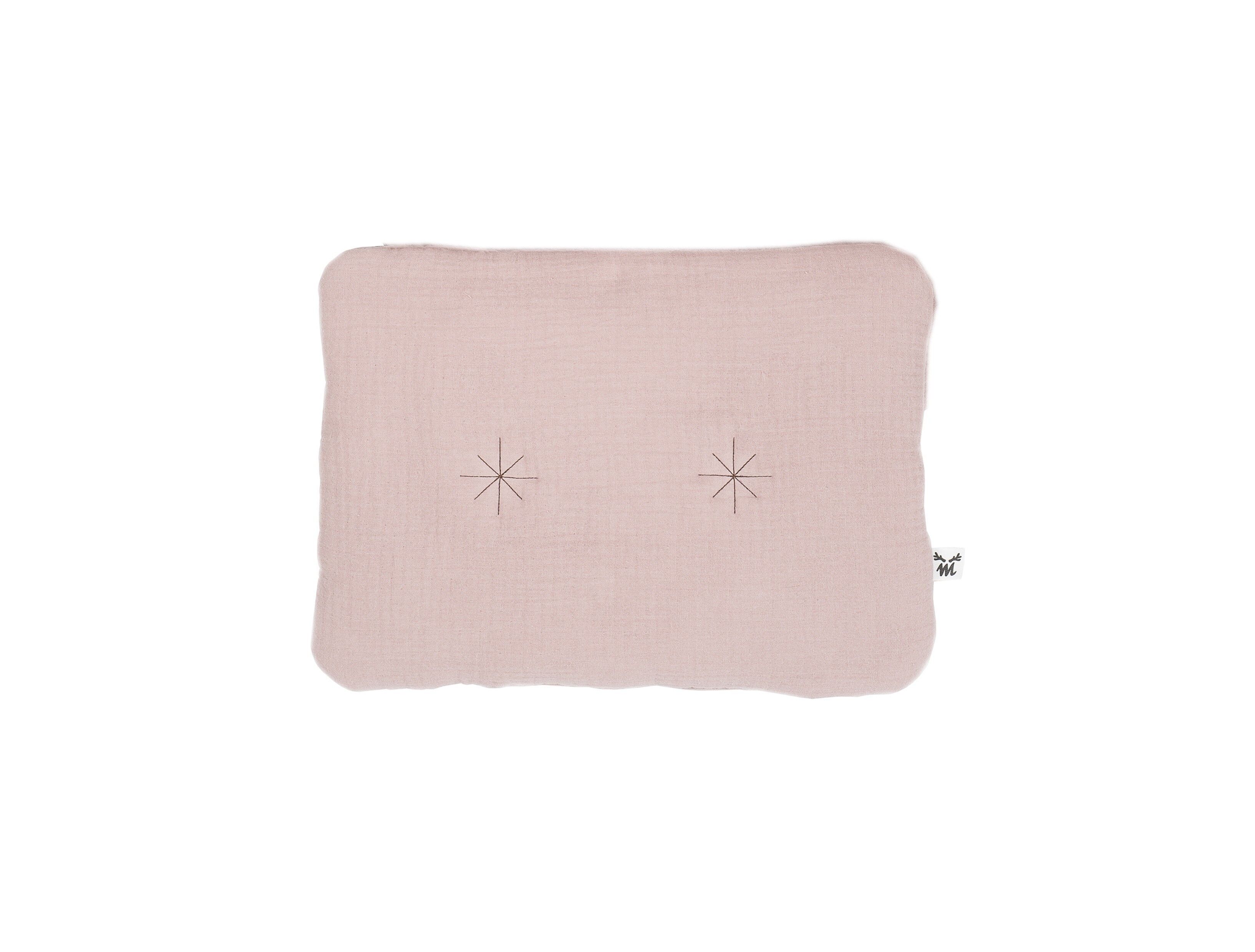 CUSCINO IN MUSSOLA ROSA POLVERE-0-2 anni