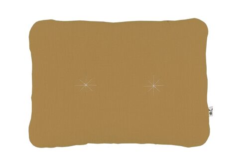 MUSLIN PILLOW CAMEL-0-2 years