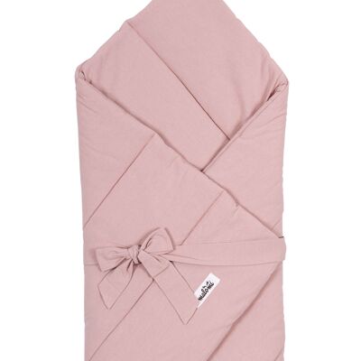 BABY HORN/QUILT WASHED COTTON DUSTY PINK-0-1 Jahr