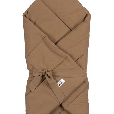 CORNO/PIUMINO COTONE LAVATO CAMEL-0-1 anno