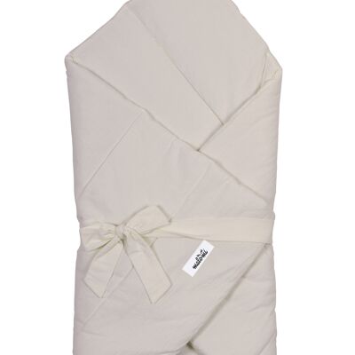 BABY HORN/QUILT WASHED COTTON NATURAL-0-1 year