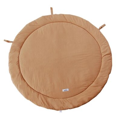 FLOOR MAT WASHED COTTON CAMEL-0-99 years
