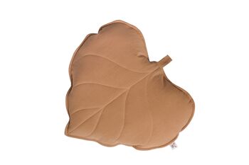 COUSSIN FEUILLE CAMEL-0-99 ans