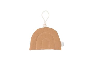 PORTE-SUCETTE/DÉCORATION ARC-EN-CIEL CAMEL-0-3 ans