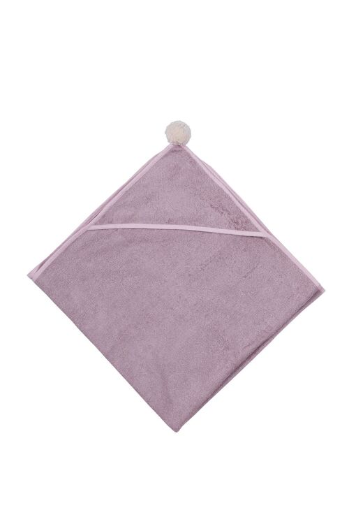 BAMBOO TOWEL DUSTY PINK S-0-2 years