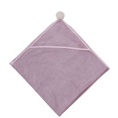 SERVIETTE EN BAMBOU ROSE POUSSIERE S-0-2 ans