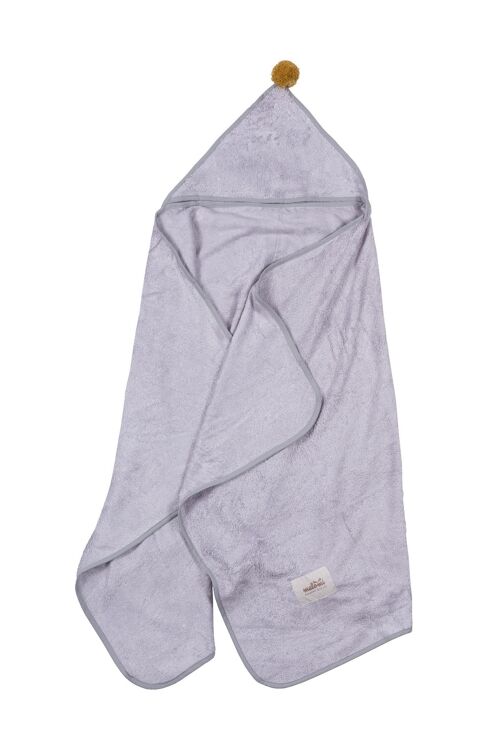 BAMBOO TOWEL GREY M-2-6 years