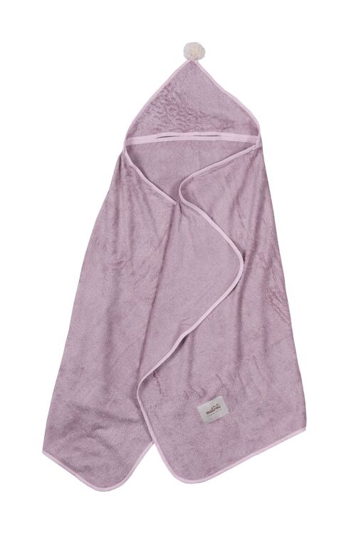 BAMBOO TOWEL DUSTY PINK M-2-6 years