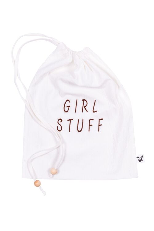 GIRL STUFF BAG ECRU-2-8 years