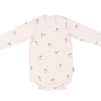 BODY LONGSLEEVE ORGANIC GOOSE 68-74-4-9months