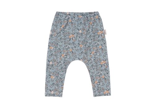 PANTS ORGANIC APRICOT PETROL 68-74-4-9months