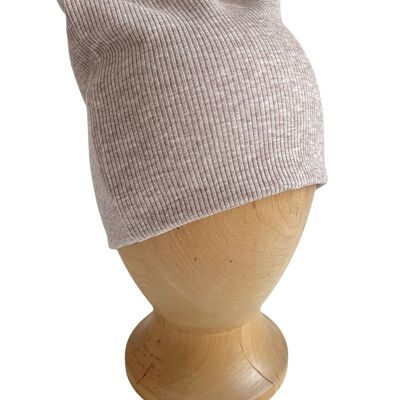 KIDSHAT RIB BEIGE MELANGE 4-6 años-4-6 años