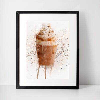 Hot Chocolate Framed Wall Art Print