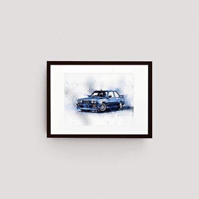 E30 M3 Wall Art Print