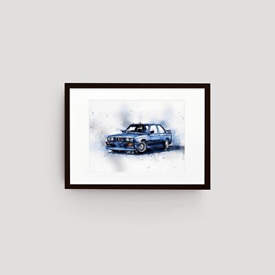 E30 M3 Wall Art Print