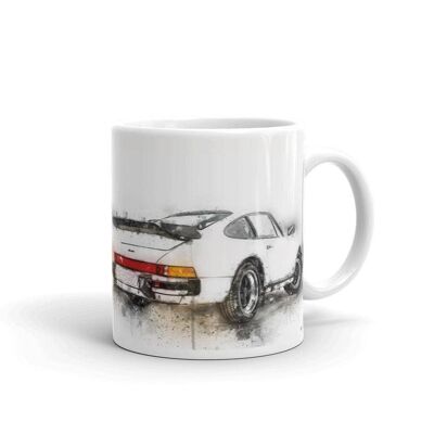 911 Turbo Kunst-Klassiker-Auto-Tasse