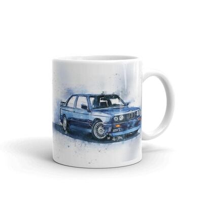 Tazza d'arte per auto d'epoca M3