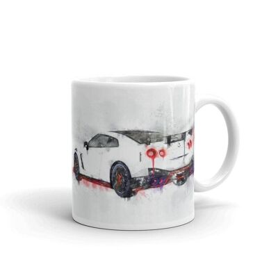 GTR Supercar Art Mug