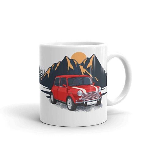 Mini Car Art Mug