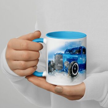 Tasse d'art de voiture de hot rod 3