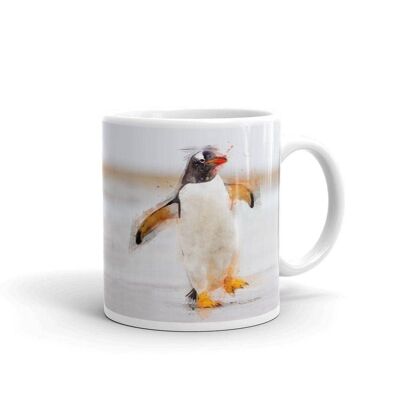 Pingouin 'Waddles' Art Mug