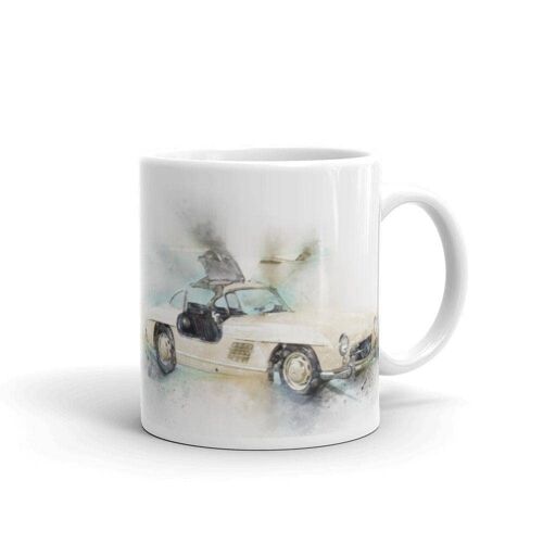 SL Gullwing Classic Car Art Mug