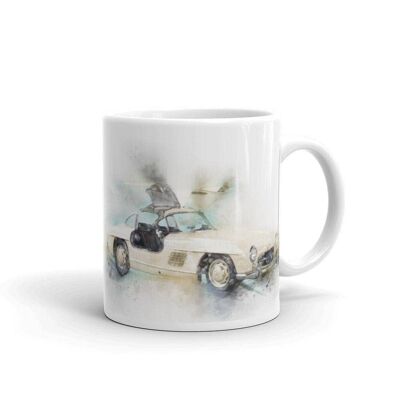 SL Gullwing Classic Car Art Mug