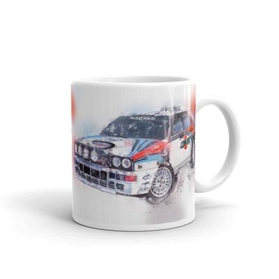 Mug Lancia Delta Rally Car