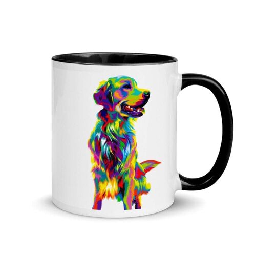 Golden Retriever Dog Art Mug