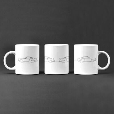 911 Line Art Drawing Mug