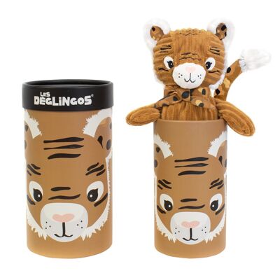 Peluche en caja (33cm) - Tigre