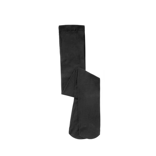 Black finest organic cotton tights -