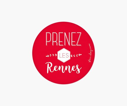 Magnet | Prenez les Rennes