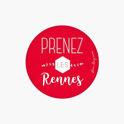 Magnet | Prenez les Rennes