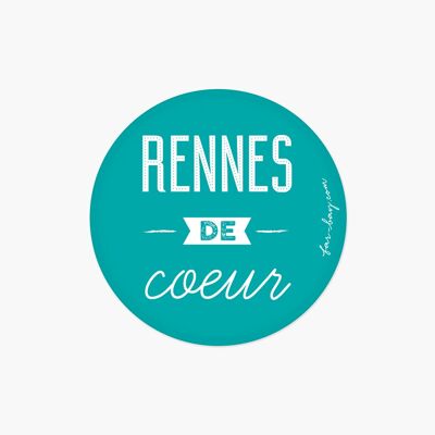 Magnet | Rennes de cœur