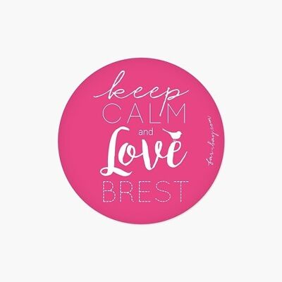 Magnets | Keep calm and love Brest