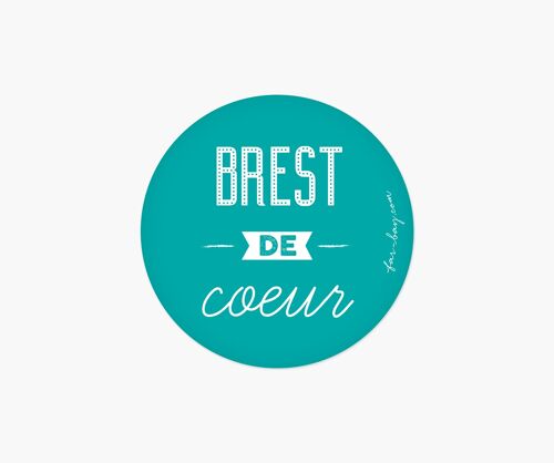 Magnet | Brest de cœur