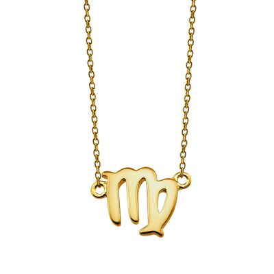 Zodiac Maagd Ketting Goldplated ZN009G Jwls4u